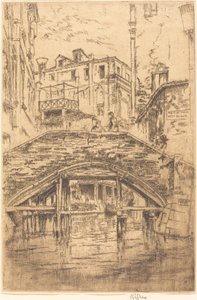 Ponte del Piovan by James Abbott McNeill Whistler