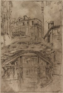 Ponte del Piovan by James Abbott McNeill Whistler