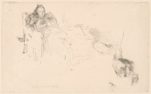 Portrait Study: Mrs. Philip, No. 4 by James Abbott McNeill Whistler