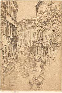 Quiet Canal by James Abbott McNeill Whistler