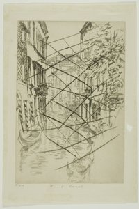 Quiet Canal by James McNeill Whistler