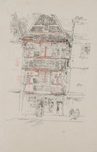 Red House, Paimpol by James Abbott McNeill Whistler