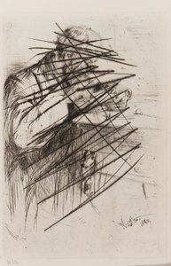 Riault (The Wood Engraver) by James Abbott McNeill Whistler