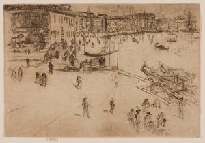 Riva, No. 2 by James Abbott McNeill Whistler