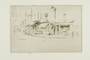 Rochester Row, Westminster by James Abbott McNeill Whistler