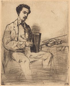 Ross Winans by James McNeill Whistler