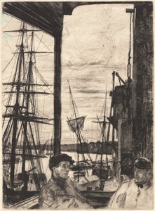 Rotherhithe by James Abbott McNeill Whistler