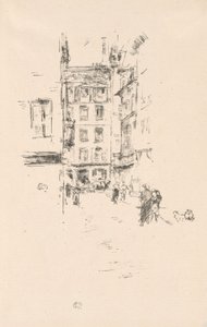 Rue Furstenburg by James Abbott McNeill Whistler