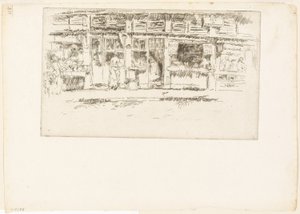 Rue de la Rochefoucault by James Abbott McNeill Whistler
