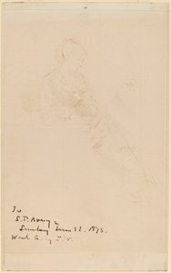 Sketch of Maud by James Abbott McNeill Whistler