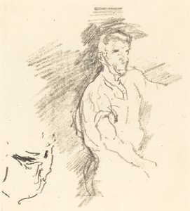 Sketch of a Blacksmith by James Abbott McNeill Whistler