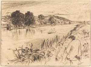 Sketching, No.I by James Abbott McNeill Whistler