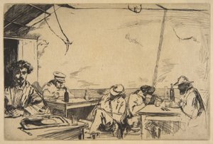 Soup for Three Sous by James McNeill Whistler