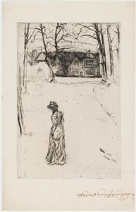 Speke Hall: The Avenue by James Abbott McNeill Whistler