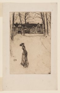 Speke Hall: The Avenue by James Abbott McNeill Whistler