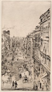 St. James Street by James McNeill Whistler