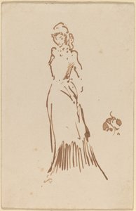 Standing Female Figure by James Abbott McNeill Whistler