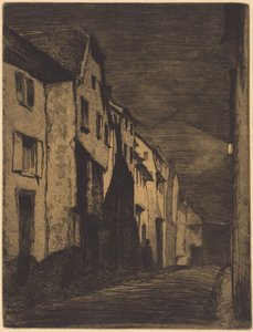 Street at Saverne by James McNeill Whistler