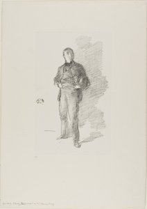 Study No. 1: Mr. Thomas Way by James Abbott McNeill Whistler
