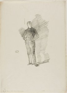 Study No. 2: Mr. Thomas Way by James Abbott McNeill Whistler