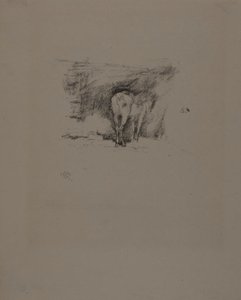 Study of a Horse by James Abbott McNeill Whistler
