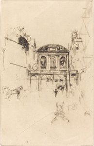 Temple Bar by James Abbott McNeill Whistler