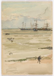 The Anchorage by James Abbott McNeill Whistler