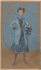 The Blue Girl by James Abbott McNeill Whistler