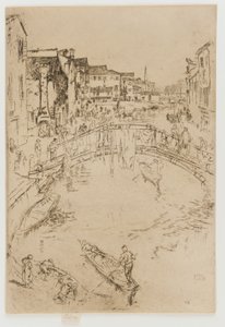 The Bridge, Santa Marta by James Abbott McNeill Whistler