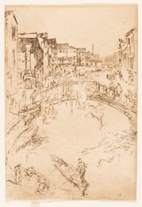 The Bridge, Santa Marta by James Abbott McNeill Whistler