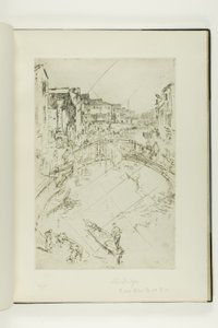 The Bridge, Santa Marta by James McNeill Whistler