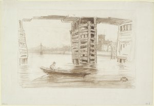 The Broad Bridge by James Abbott McNeill Whistler