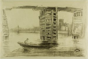 The Broad Bridge by James Abbott McNeill Whistler