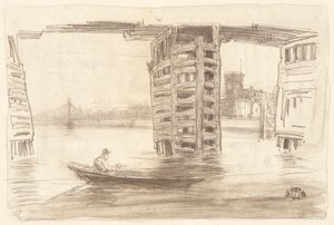 The Broad Bridge by James Abbott McNeill Whistler