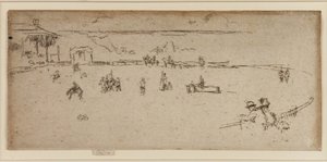 The Bucking Horse, Wild West by James Abbott McNeill Whistler