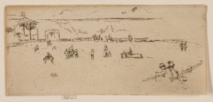 The Bucking Horse, Wild West by James Abbott McNeill Whistler