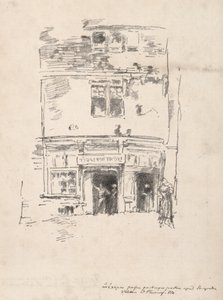 The Clockmakers, Paimpol by James McNeill Whistler