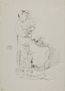 The Fan by James Abbott McNeill Whistler