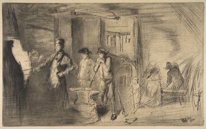The Forge by James McNeill Whistler