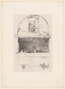 The Forge, Passage du Dragon by James Abbott McNeill Whistler