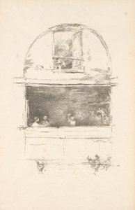 The Forge, Passage du Dragon by James Abbott McNeill Whistler