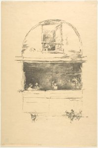 The Forge, Passage du Dragon by James Abbott McNeill Whistler
