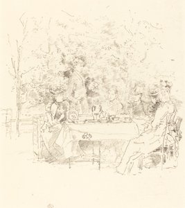 The Garden by James Abbott McNeill Whistler