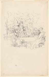The Garden by James Abbott McNeill Whistler