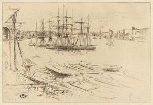 The Large Pool by James Abbott McNeill Whistler