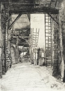 The Lime-Burner by James McNeill Whistler