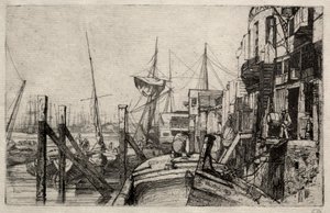 The Limehouse by James McNeill Whistler