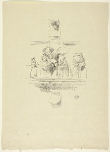 The Little Balcony by James Abbott McNeill Whistler