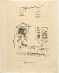 The Little Doorway, Lyme Regis by James McNeill Whistler