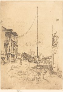 The Little Mast by James Abbott McNeill Whistler